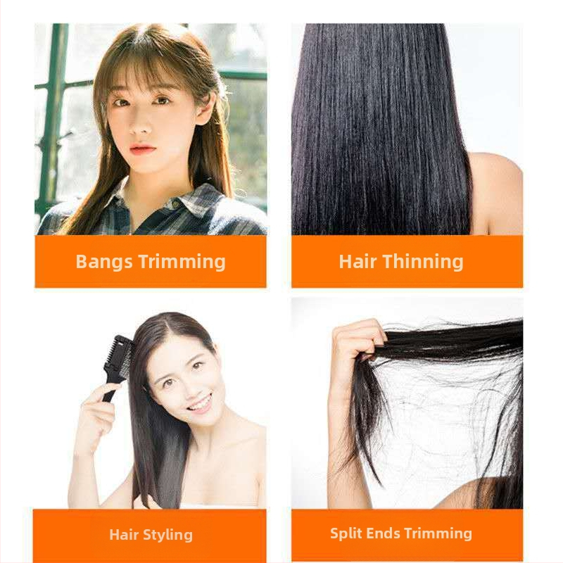 Разреждащ гребен за коса за домашно подстригване, старомоден стил, обем на разреждане 1560 см³