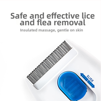 Ηλεκτρική χτένα για σκύλους κατά των ψειρών και ψύλλων – ABS υλικό, μάρκα Autonomy, συσκευασία 100 τεμαχίων