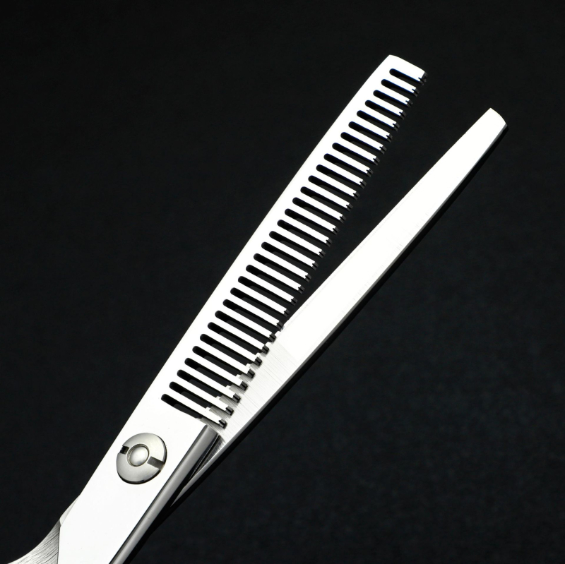 Ming You plokščios kirpimo žirklės, 30 dantų, plonėjimas 25–30, profesionalūs įrankiai plaukų kirpimui