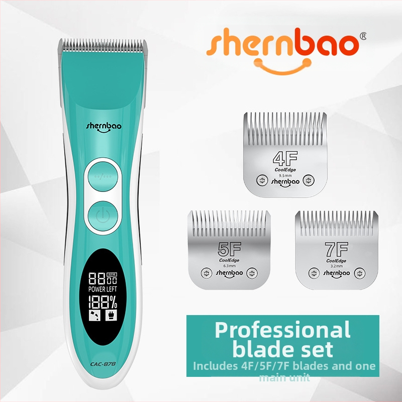 Shenbao 878 Ασύρματο ηλεκτρικό κοπτικό περιποίησης σκύλων