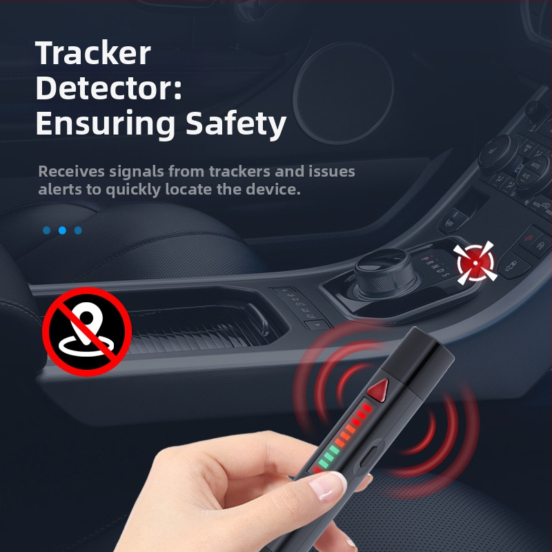 S68 безжичен детектор за сигнали — писалка-детектор за камери, честотен диапазон 1-8000, обхват 0.1-10, размер 120×18×18 мм