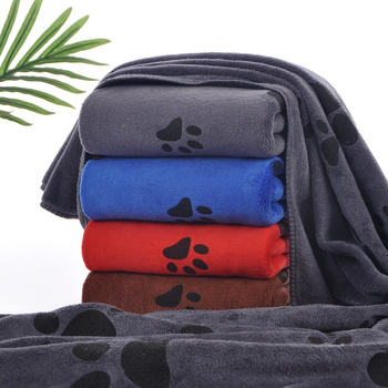 Kačių ir šunų sugeriamas vonios rankšluostis, 80% poliesteris, 20% poliamidas, 32S siūlai, siuvinėjimas ir atspaudas, dviejų lygių pūkų tekstūra, 140–170 g, Rankšluostis/veido rankšluostis