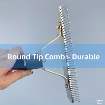 Гребен за подстригване на кучета с иглови зъби за премахване на възли, подходящ за бордър колли и златен ретривър, код на продукта R`v`c 566494276092