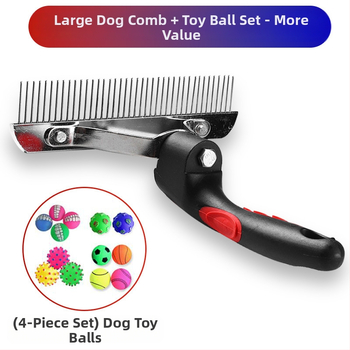 Гребен за подстригване на кучета с иглови зъби за премахване на възли, подходящ за бордър колли и златен ретривър, код на продукта R`v`c 566494276092