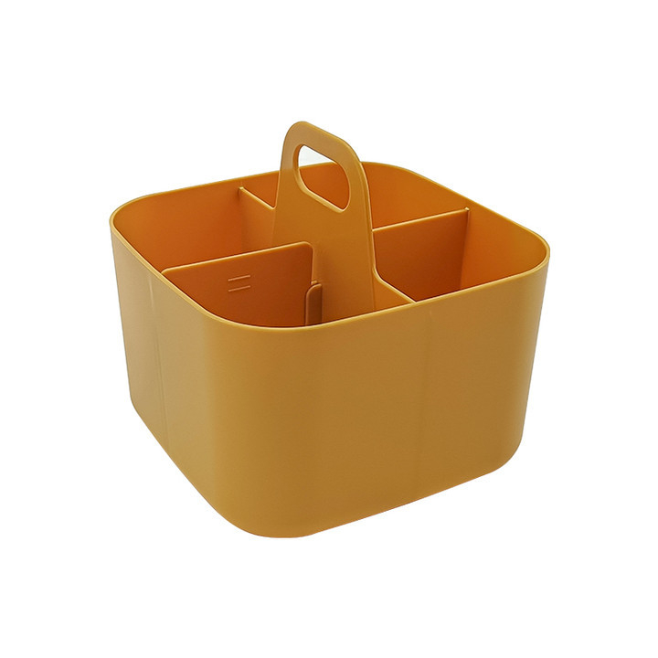 Stolna kutija za skladištenje s odjeljcima, HIPS plast, kapacitet 1L, model S8619-S8620, moderni minimalisticki stil