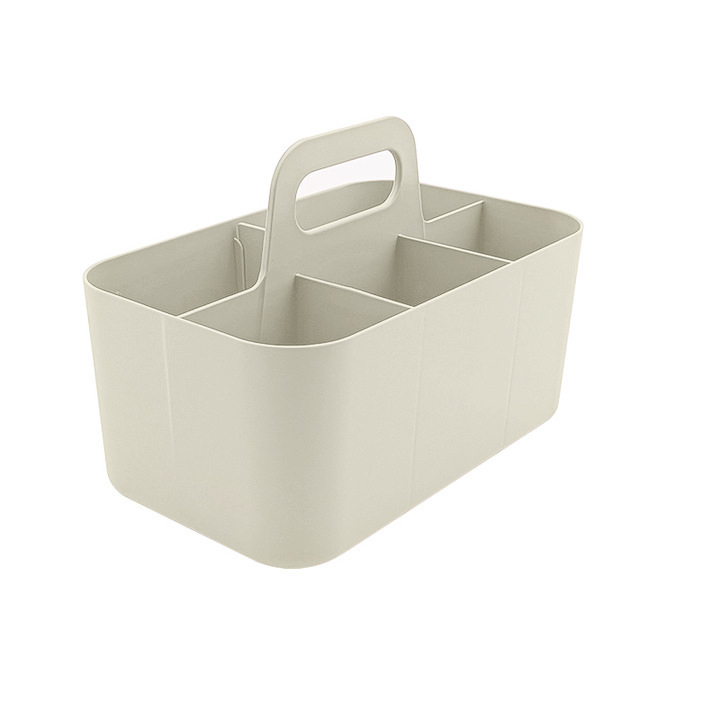 Stolna kutija za skladištenje s odjeljcima, HIPS plast, kapacitet 1L, model S8619-S8620, moderni minimalisticki stil