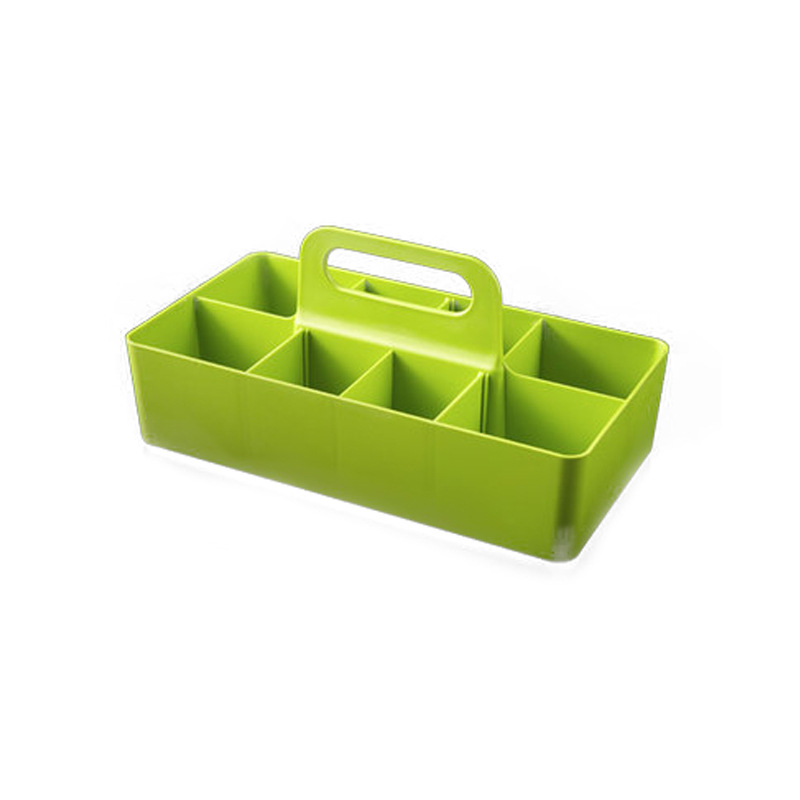 Stolna kutija za skladištenje s odjeljcima, HIPS plast, kapacitet 1L, model S8619-S8620, moderni minimalisticki stil