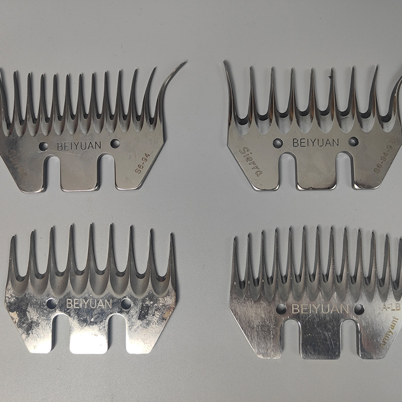 T001 Elektros vilnos žirklės, 9/13 dantų, 110 V, skirtos gyvūnų plaukams