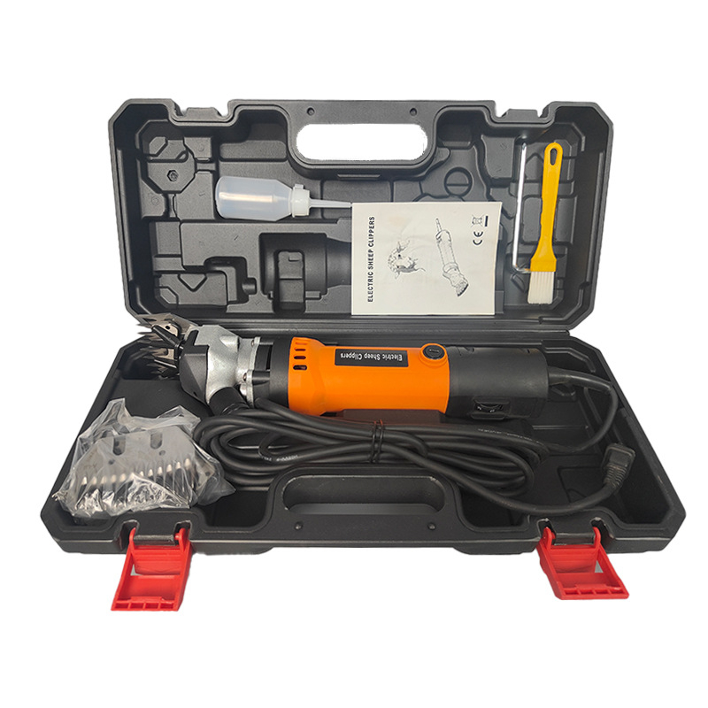 T001 Elektros vilnos žirklės, 9/13 dantų, 110 V, skirtos gyvūnų plaukams