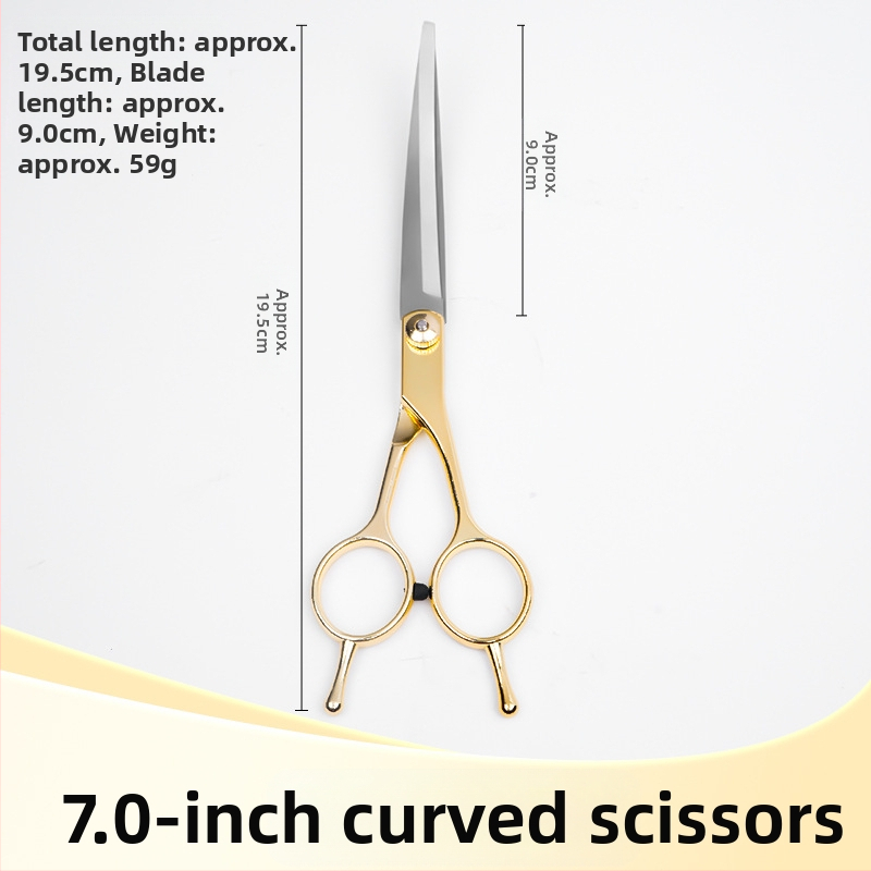 Ψαλίδια περιποίησης σκύλων, ανοξείδωτο ατσάλι + κράμα ψευδάργυρου, κοσμητικές ψαλίδες, Tanizaki, συσκευασία 500 τεμ., κατάλληλα για σκύλους