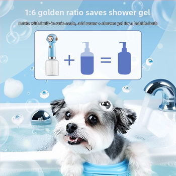 Συσκευή αφρισμού για το μπάνιο σκύλου – αυτόματο αφρισμό, επαναφορτιζόμενη, ABS, μάρκα Ye zi