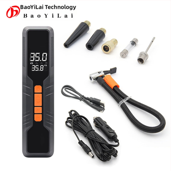 Bezvadu portatīvais riepu pūtējs, 60W, DC11.1V, 6000mAh, no -20°C līdz 80°C