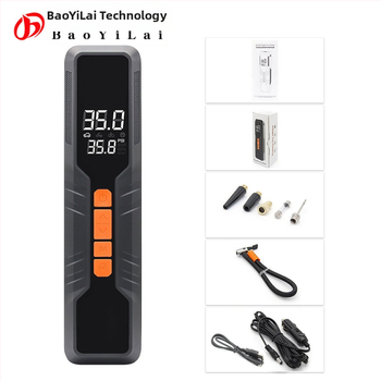 Bezvadu portatīvais riepu pūtējs, 60W, DC11.1V, 6000mAh, no -20°C līdz 80°C