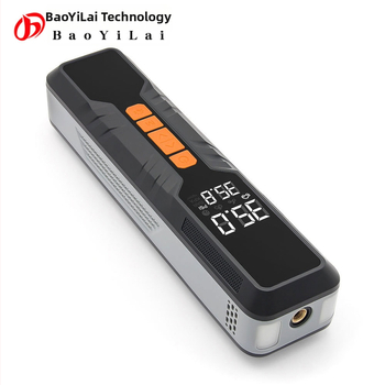 Bezvadu portatīvais riepu pūtējs, 60W, DC11.1V, 6000mAh, no -20°C līdz 80°C