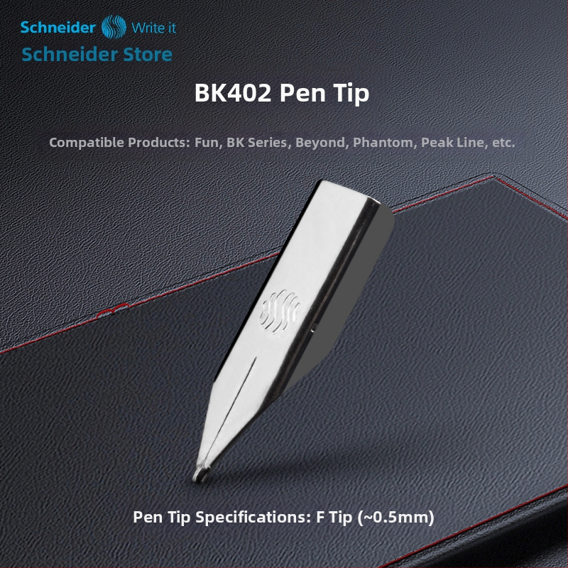 Zamjenski vrh Schneider pero s punjenjem BK402/406/402+410 (Brand: Schneider; Kompatibilnost: BK402/406/402+410; Uvoz: Ne; Poklon: Ne)