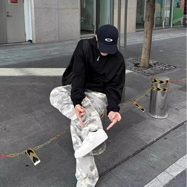 Дамски ежедневни широки панталони с широк крак, средна талия, памучно-полиестерна смес с микроеластичност, лято 2024