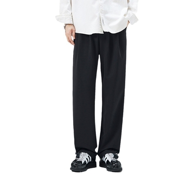 Ανδρικά casual παντελόνια από νάιλον με επένδυση φλίς, ελεύθερη γραμμή, μεσαία μέση, κορδόνι κλεισίματος, πολλαπλές τσέπες