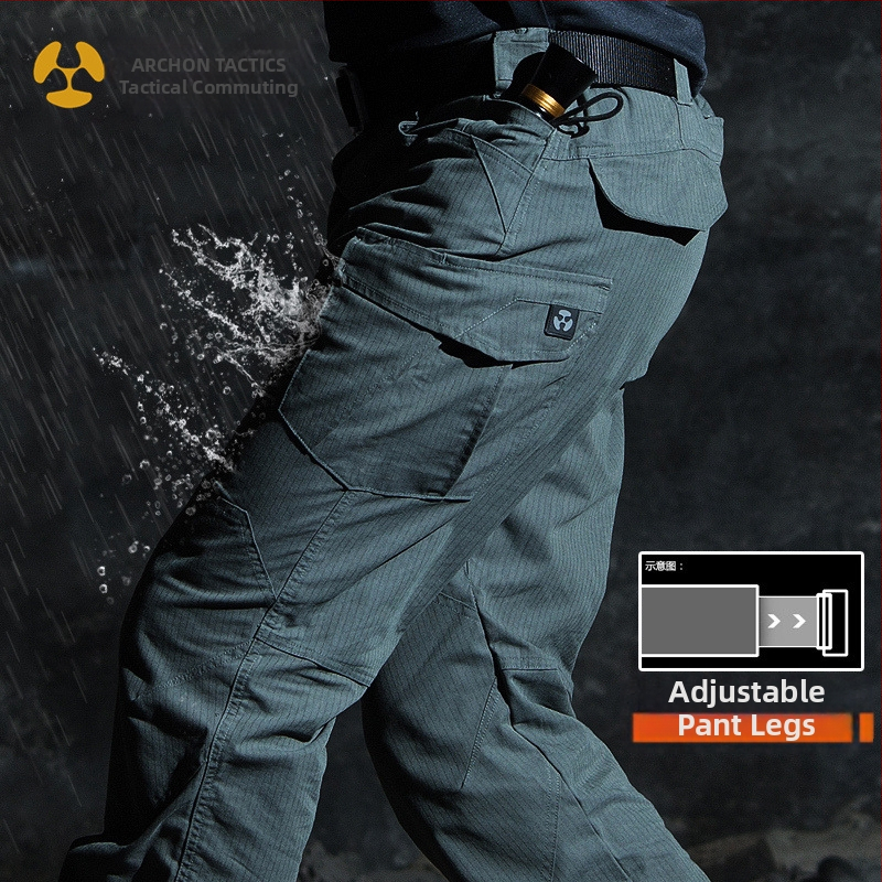 Archon Thunder Gen 2 мъжки тактически панталони - много джобове, водоустойчиви, дишащи, износоустойчиви и еластични за открити условия