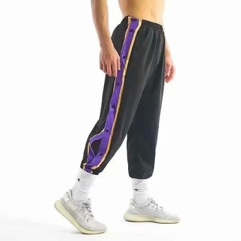 Ανδρικά παντελόνια με επένδυση φλίς, αθλητικά-καθημερινά, χαλαρή γραμμή, μήκος μέχρι τον αστράγαλο, μεσαία μέση, κλείσιμο με κορδόνι