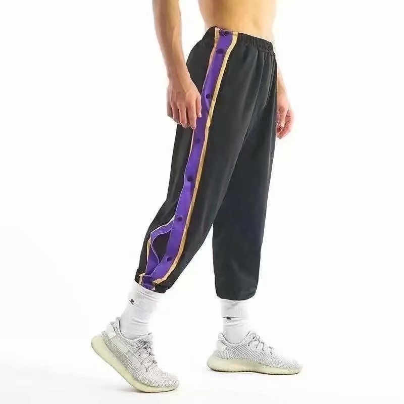 Meleg fleece-belelt sportos casual nadrág, lazán szabott, bokáig érő, középmagas derekú, húzózsinóros zárás