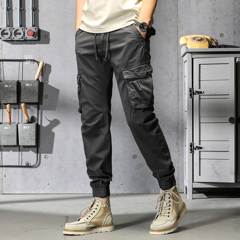 Napi munkaruházati nadrág – egyenes szabás, középmagasság, 95% pamut, cipzár