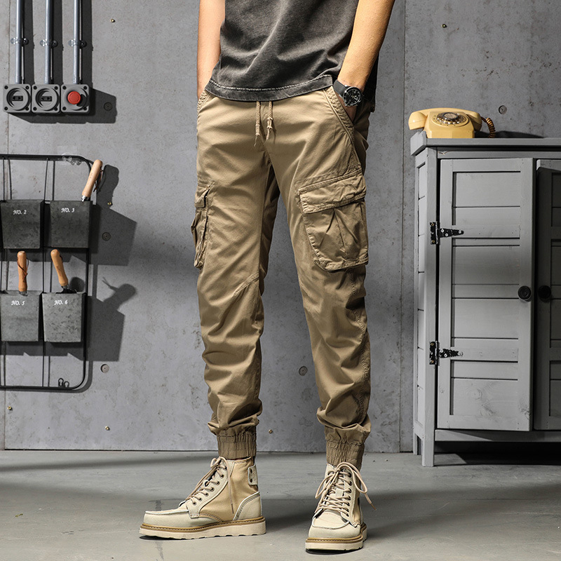 Napi munkaruházati nadrág – egyenes szabás, középmagasság, 95% pamut, cipzár