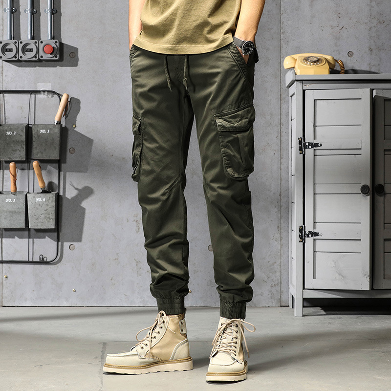 Napi munkaruházati nadrág – egyenes szabás, középmagasság, 95% pamut, cipzár