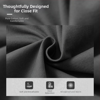 Ανδρικά χαλαρά παντελόνια εργασίας με επένδυση φλις, ίσια γραμμή, πολλαπλές τσέπες, βαμβάκι, φθινόπωρο