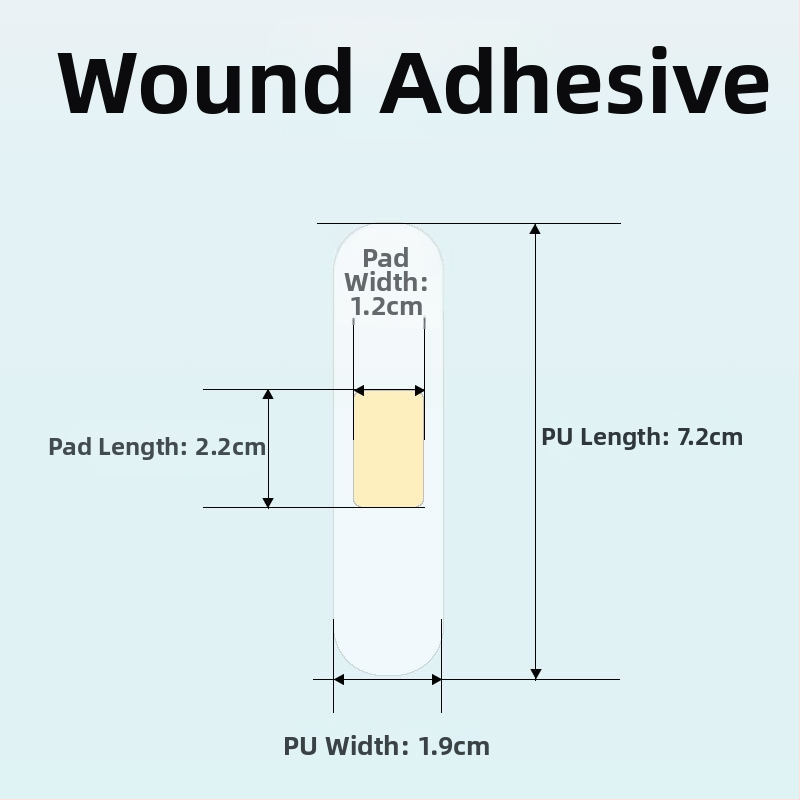 Ελαστικός επίδεσμος από ύφασμα, κυκλικός, αδιάβροχος, 100 τεμάχια ανά συσκευασία, μίας χρήσης, για λήψη αίματος και προστασία ποδιού