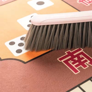 Покривка за маса в новокитайски стил, квадратна, водоустойчива, антихлъзгаща, износоустойчива, геометричен принт