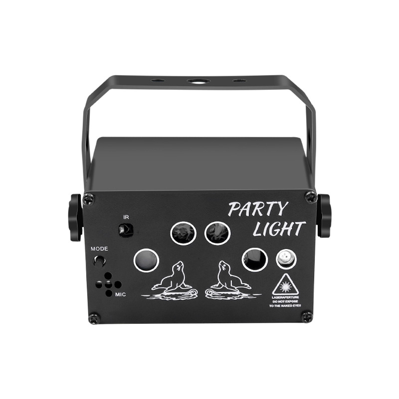 Мини лазерен прожектор, модел T10, лазер и LED източник на светлина, IP40 защита, 5V