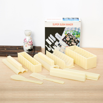 Комплект форми за суши, 10 части – DIY, материал HIPS, корейски стил, възможност за персонализация
