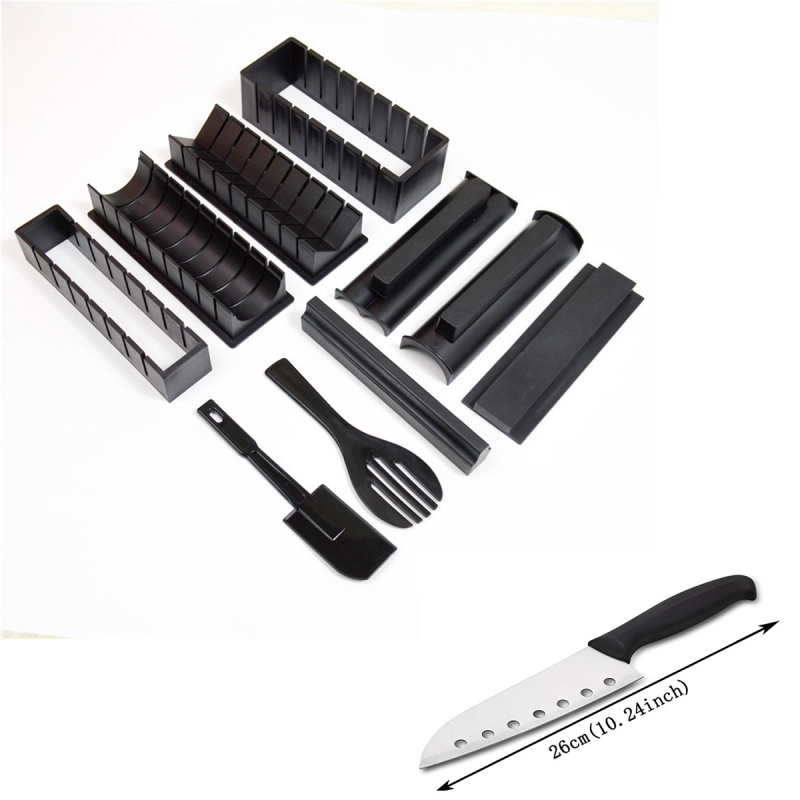 Комплект форми за суши, 10 части – DIY, материал HIPS, корейски стил, възможност за персонализация