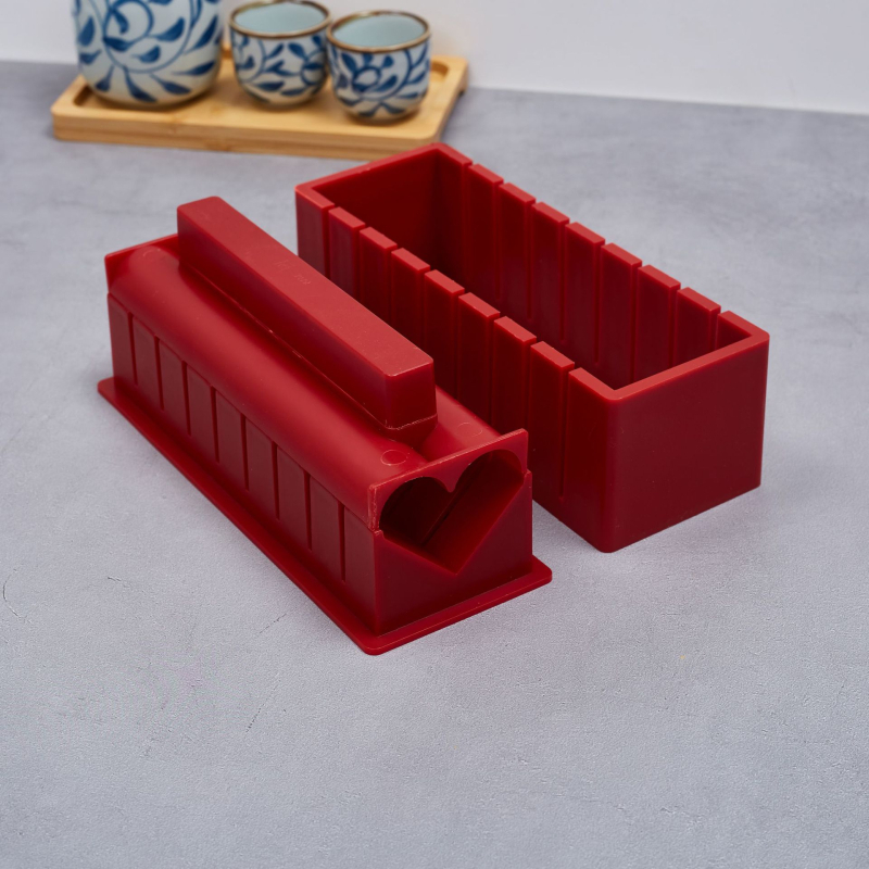 Комплект форми за суши, 10 части – DIY, материал HIPS, корейски стил, възможност за персонализация