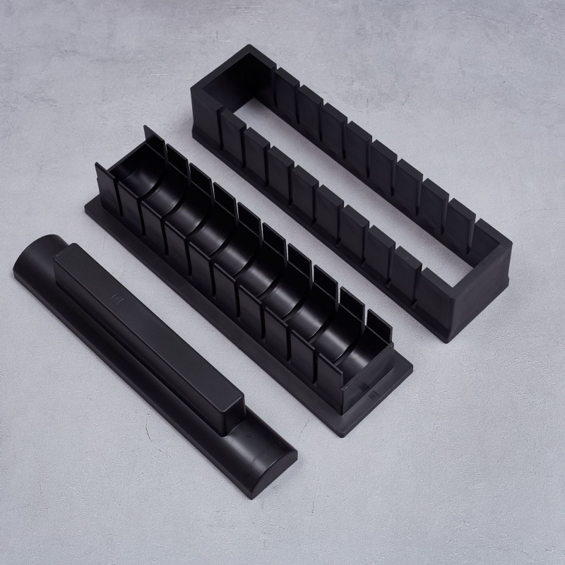 Комплект форми за суши, 10 части – DIY, материал HIPS, корейски стил, възможност за персонализация