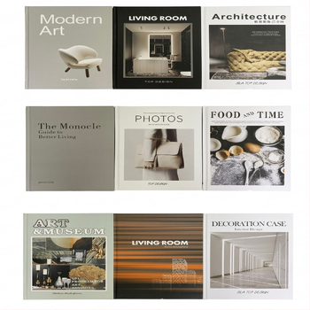 Μοντέρνο βορειοευρωπαϊκό διακοσμητικό βιβλίο με σκληρό εξώφυλλο για τραπεζάκι καφέ – Απλός και μοντέρνος στυλ, Υλικό: Jammed, Κατάλληλο ως δώρο γενεθλίων και Χριστουγέννων