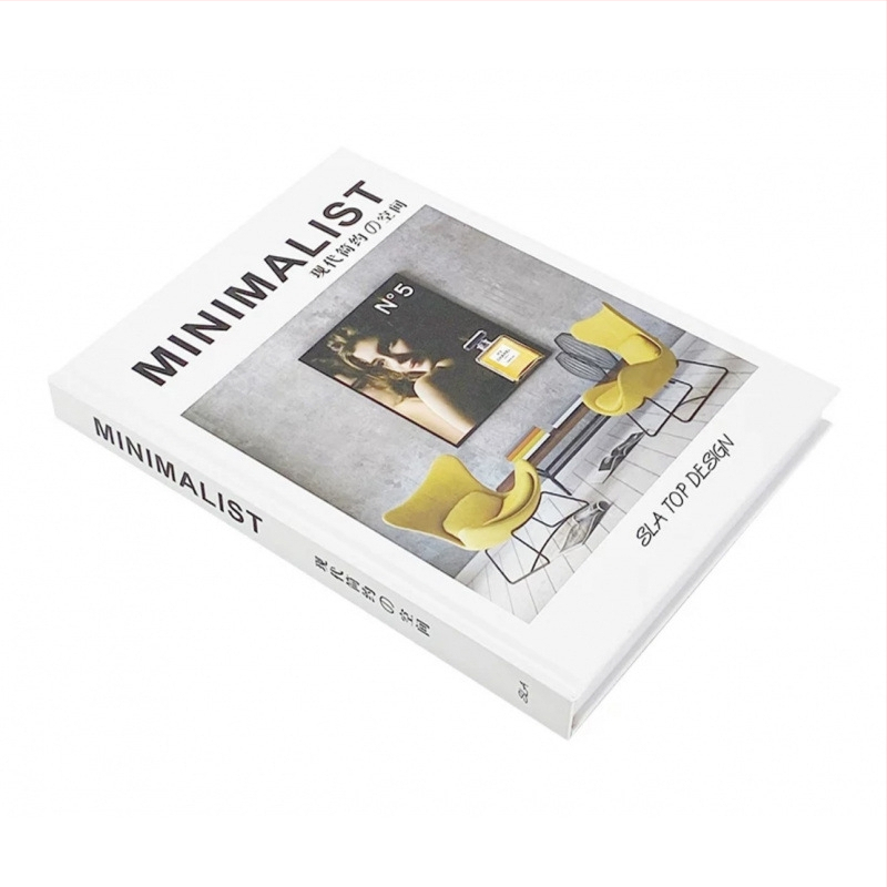 Μοντέρνο βορειοευρωπαϊκό διακοσμητικό βιβλίο με σκληρό εξώφυλλο για τραπεζάκι καφέ – Απλός και μοντέρνος στυλ, Υλικό: Jammed, Κατάλληλο ως δώρο γενεθλίων και Χριστουγέννων