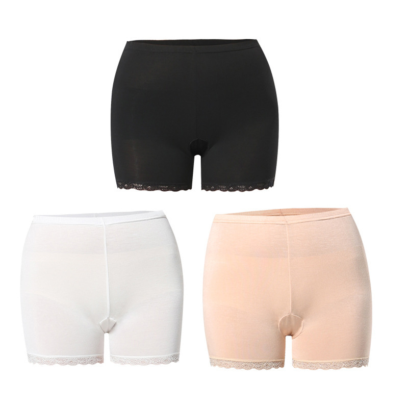 Γυναικείος σορτς υψηλής μέσης από Modal, χωρίς ραφές, κατά της διαφάνειας