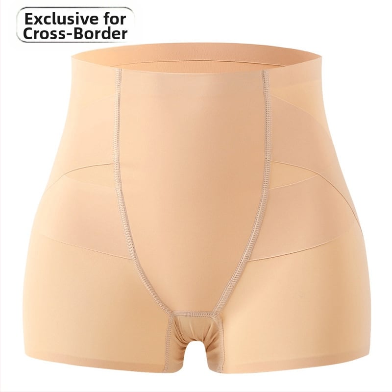 Pantaloni de siguranță pentru femei, talie înaltă, material tricotat din nailon, model în dungi, căptușeală la zona inghinală 100% bumbac