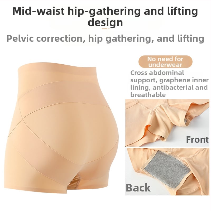 Pantaloni de siguranță pentru femei, talie înaltă, material tricotat din nailon, model în dungi, căptușeală la zona inghinală 100% bumbac