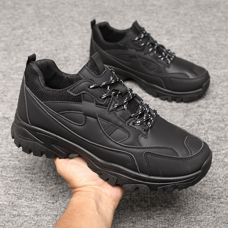 Muške vodootporne niske planinarske cipele – protuklizne, prozračne, apsorpcija udara, PU gornji dio