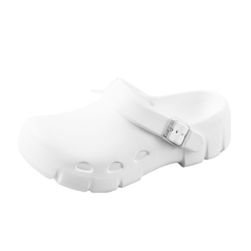 Crocs stila EVA čības sievietēm — iekšējai lietošanai, elpojošas, EVA augšdaļa un zole, 3 cm zoles biezums, pretslīdējošas