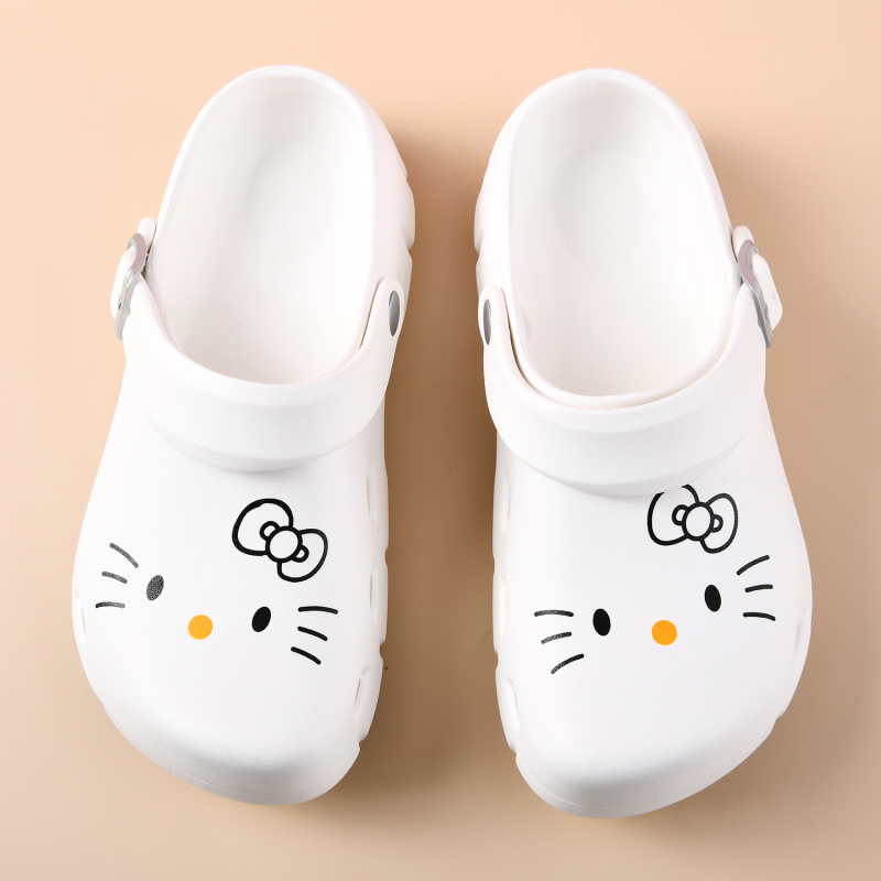 Crocs-στυλ παντόφλες EVA για γυναίκες — εσωτερικές παντόφλες με EVA επάνω μέρος και σόλα, αντιολισθητικές, 3 cm πάχος σόλας