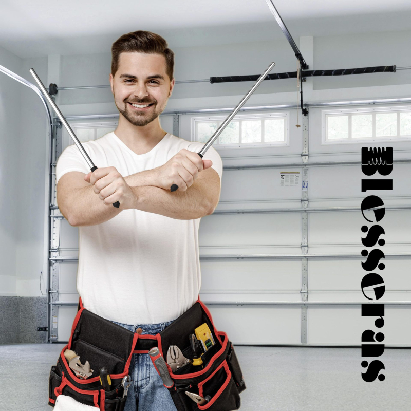 Navíjače torznej pružiny pre garážové dvere – zúbkované 8 mm spojka, 12 mm krycia časť, rukoväť, hlava