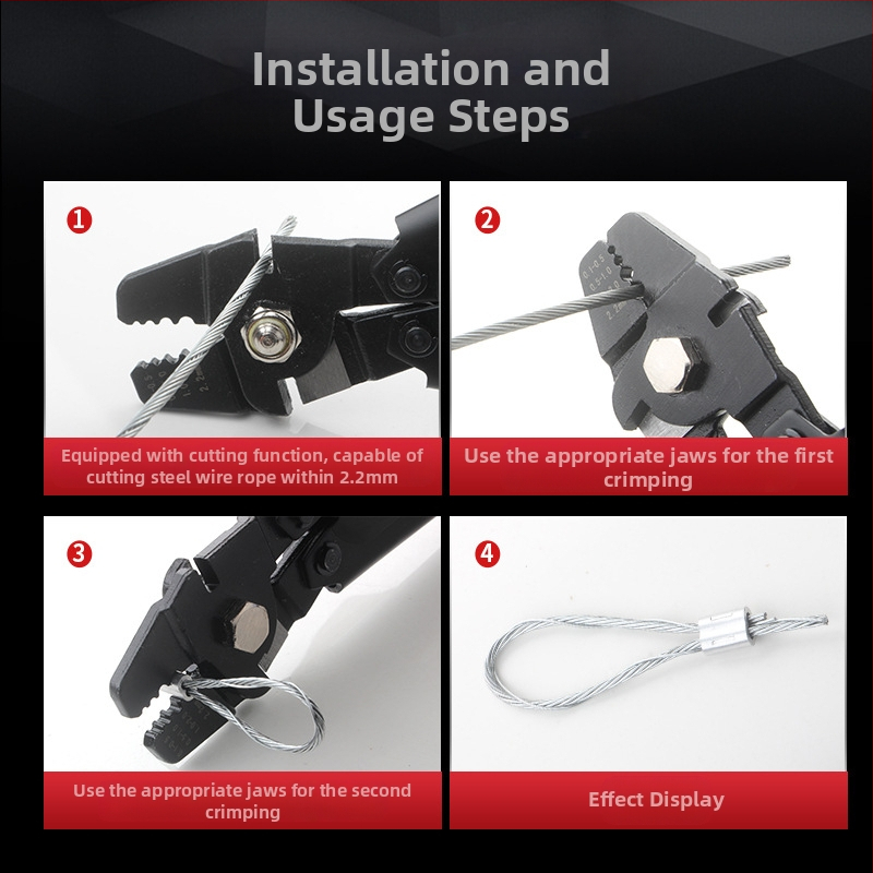 Ovalinės aliuminio kištuvai plieniniam trosui, dviejų angų, 6 g, Ø0,2 mm krimpavimo skersmuo