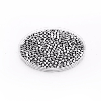 Въглеродна стоманена топка с огледално полирана повърхност; твърд шар; електроплакиран покритие; подходяща за индустриални компоненти и машини.