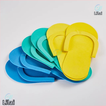 Еднократни чехли за маникюр от EVA пяна, високоеластични, неплъзгащи се, подходящи за мокри и сухи условия, за дома и пътувания