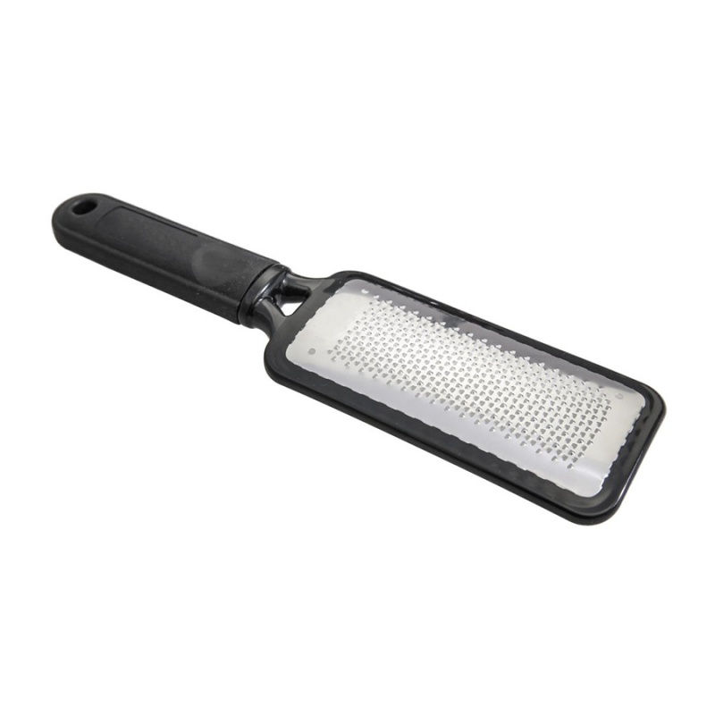 Pedikiūro įrankis: nerūdijančio plieno pėdų failas kalų šalinimui, sandėlyje