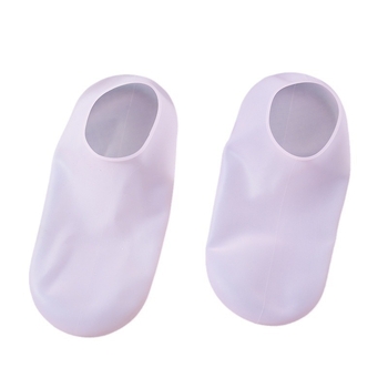 Silīkonu pēdu maska zeķēs ar eksfoliējošu un mitrinošu darbību, balināšana un papēža kopšana, modelis 0012