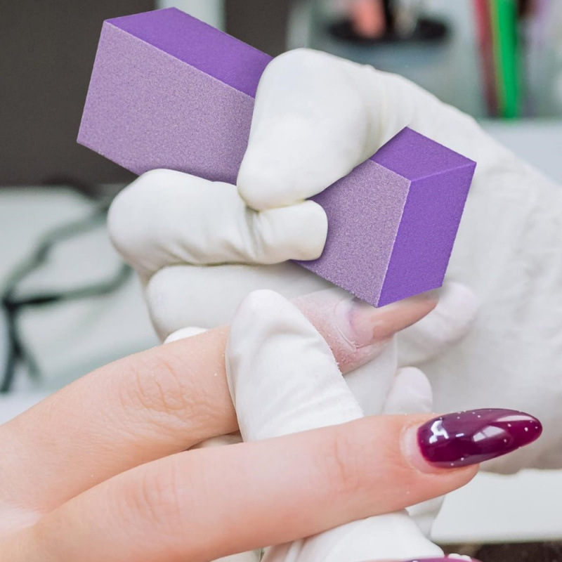 Σετ εργαλείων περιποίησης νυχιών: τετράπλευρο μπλοκ λείανσης, λίμα νυχιών από σφουγγάρι, EVA άμμος ράβδος; λεπτή άμμος, πολύπλευρη μορφή